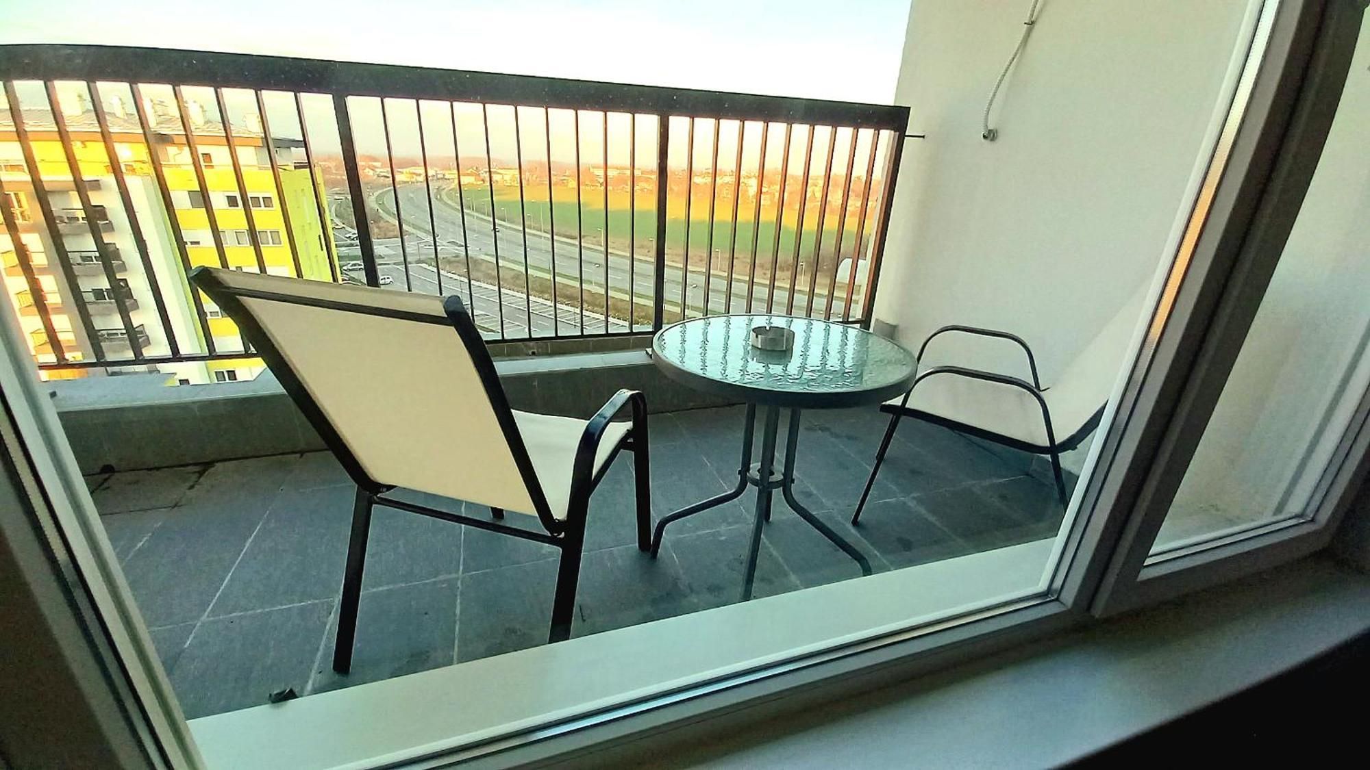 Penthouse Danube Exclusive, Parking, 90M2, Wifi Belgrado Exterior foto